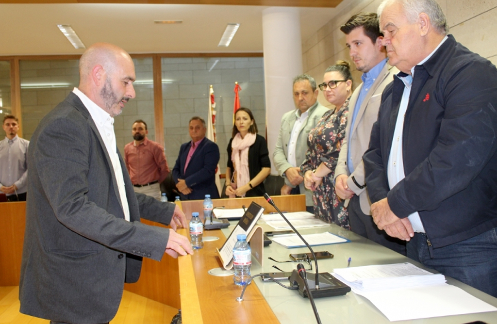 Martín Miras toma posesión como nuevo concejal del Grupo Municipal Socialista